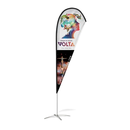 Teardrop Flag - Custom Banners Now