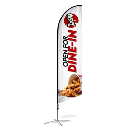 Feather Flag - Custom Banners Now