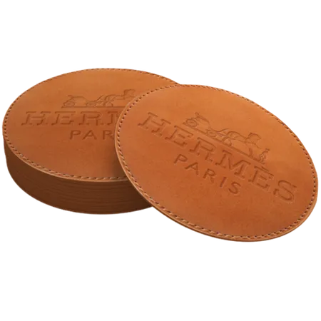 Leather Coasters - Custom Banners Now
