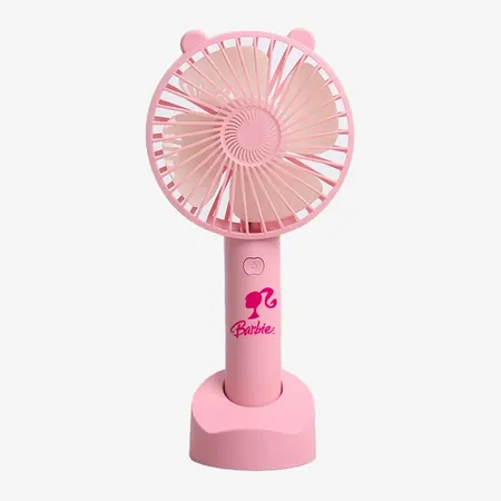 Mini Desk Fan with Cell Phone Holder and Lightup Messages - Custom Banners Now