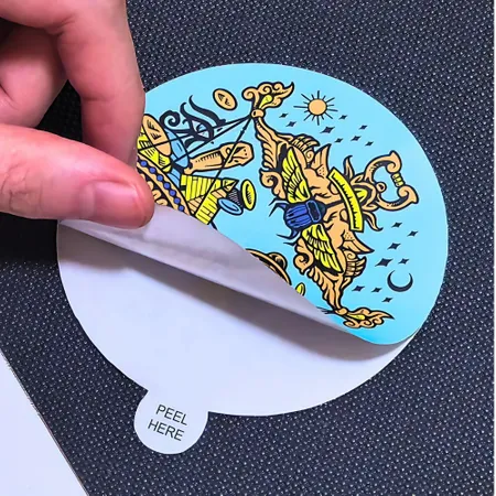 Easy Peel Die Cut Stickers - Custom Banners Now