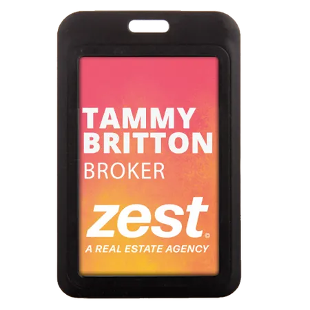 Full Color Printed Plastic Holder Full Color Printed Plastic Holder - Custom Banners Now