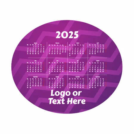 Custom Purple Mouse Pad - Custom Banners Now