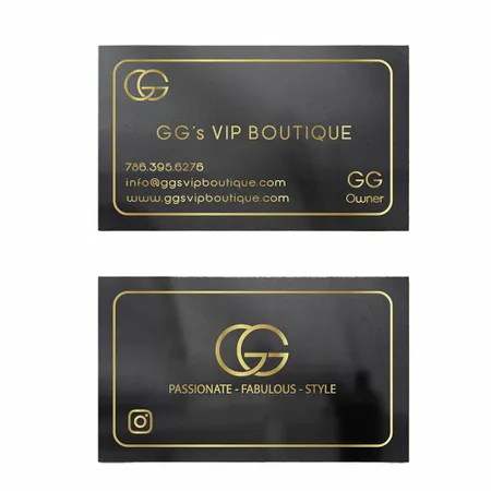 Foil Business Cards - Custom Banners Now