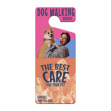 Rectangle Claw Door Hangers Rectangle Claw Door Hangers - Custom Banners Now