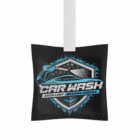 Non-Woven Car Mirror Hangers Non-Woven Car Mirror Hangers - Custom Banners Now