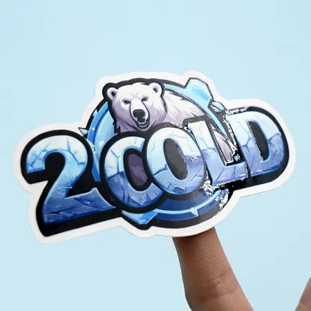 Spot UV Stickers - Custom Banners Now