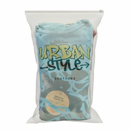 Zipper Frosted Bag - Custom Banners Now