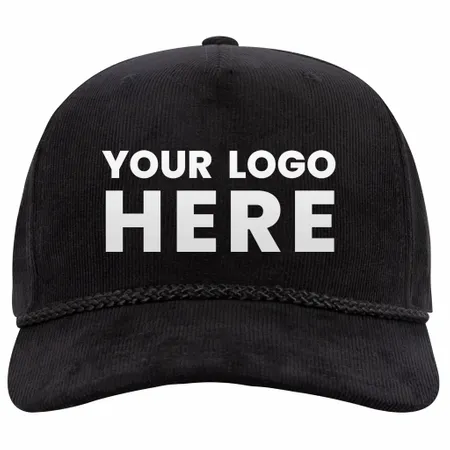 OTTO CAP 31-3 5 Panel Mid Profile Corduroy Baseball Cap - Custom Banners Now