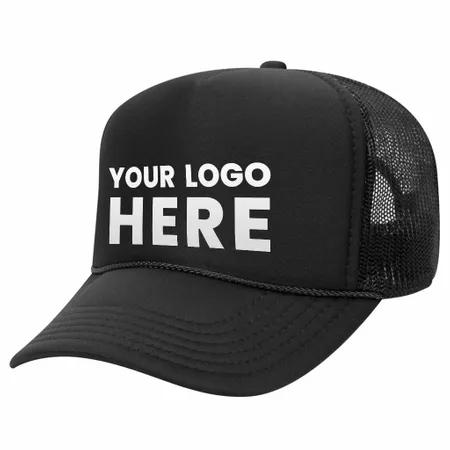 OTTO 32-467 5-Panel, Mid Profile Foam Trucker Hats, Mesh Back - Custom Banners Now