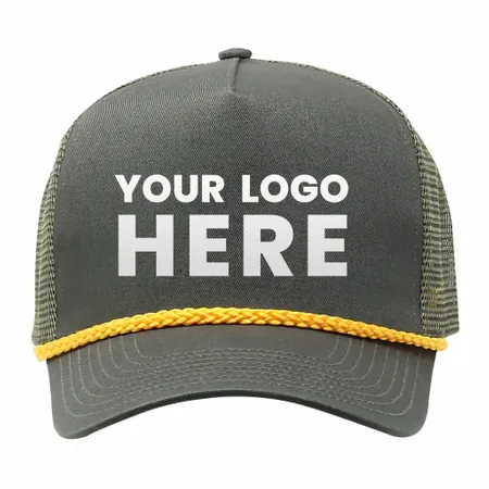 Cobra C256M 5 panel Cotton Twill Front, Mesh Back, Rope cap - Custom Banners Now