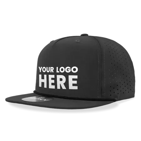 Decky 6226 5 Panel High Profile Relaxed Perforated Performance Rope Hat - Custom Banners Now