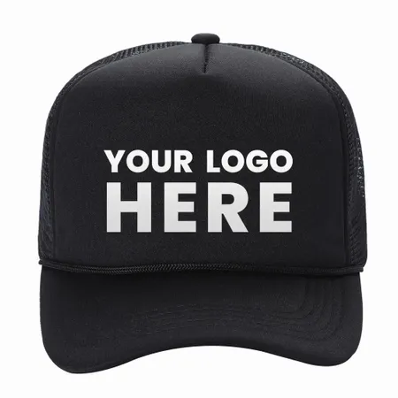 Unbranded Kids Foam Trucker Hat Mesh Back, Sponge Cap - Custom Banners Now