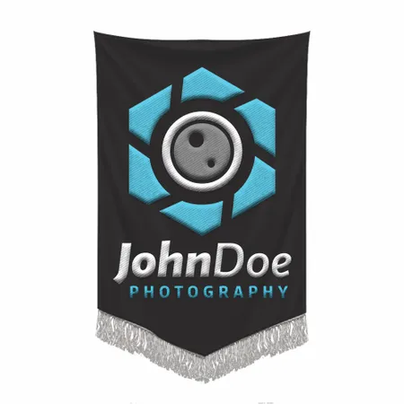 Embroidered Pennant - Custom Banners Now