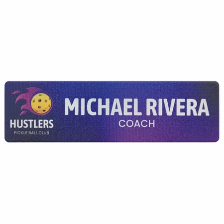 UV Printed Name Badges - Custom Banners Now