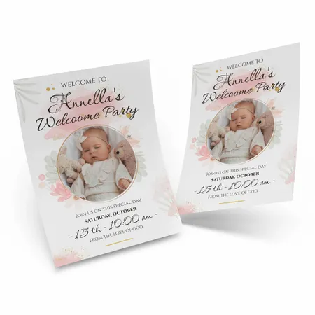 Baby Announcement Cards - Custom Banners Now