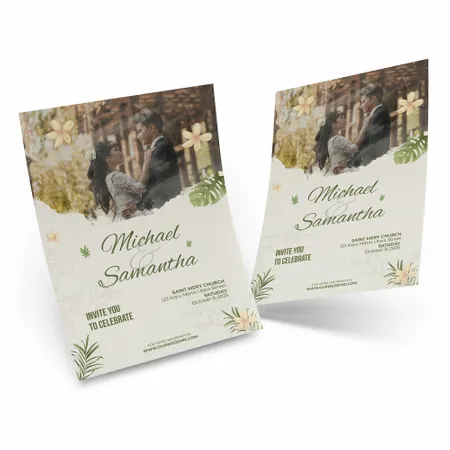 Wedding Invitations - Custom Banners Now