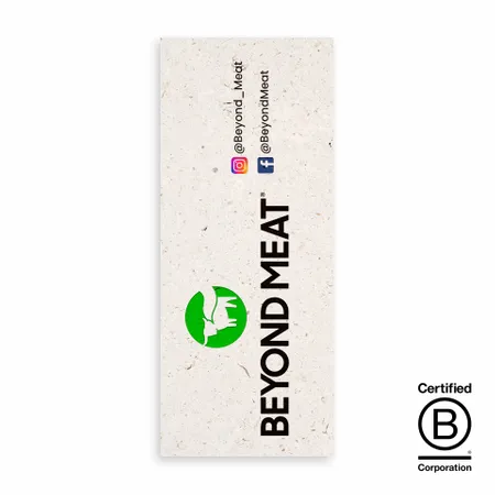 Seed Paper Bookmarks - Custom Banners Now