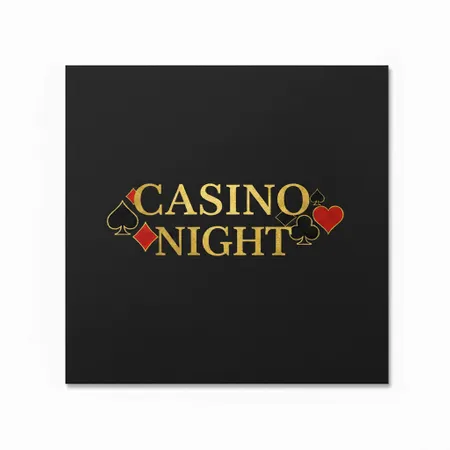 Casino Napkins - Custom Banners Now
