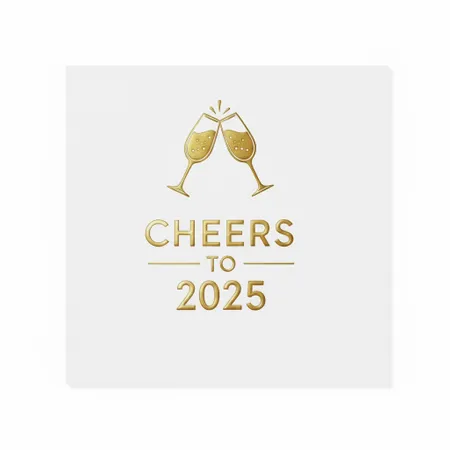 New Years Napkins - Custom Banners Now