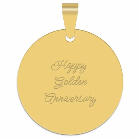 Full Color Circle Metal Keychain - Custom Banners Now