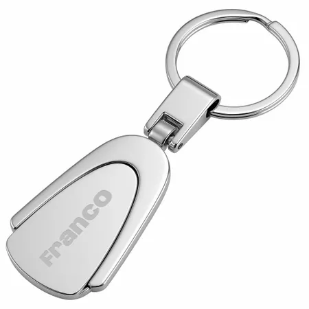 Grip-shaped Fancy Metal Keychain - Custom Banners Now