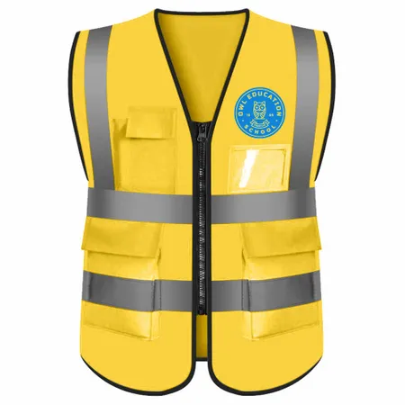 Multi-Pocket Professional Safety Vests - Custom Banners Now