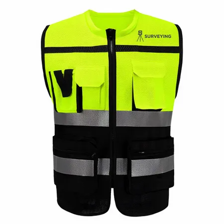 Heavy-Duty, Two-Tone Safety Vests - Custom Banners Now