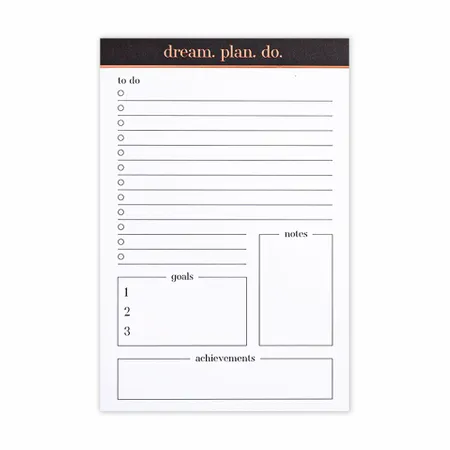 Weekly Planner Notepads - Custom Banners Now