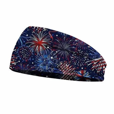 Yoga Exercise Elastic Widened Knotted Headband - Custom Banners Now