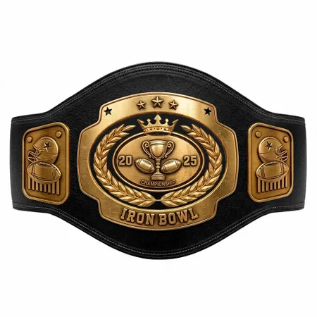 Die Struck Championship Belts - Custom Banners Now