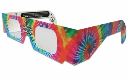 Paper 3D Fireworks Glasses - Custom Banners Now