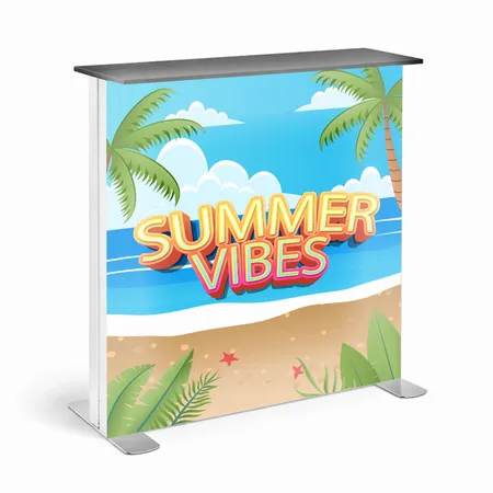 SEG Folding Backlit Counter - Custom Banners Now