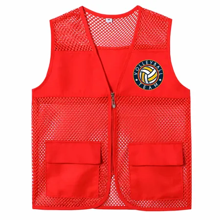 Breathable Mesh Vests with Zippers - Custom Banners Now