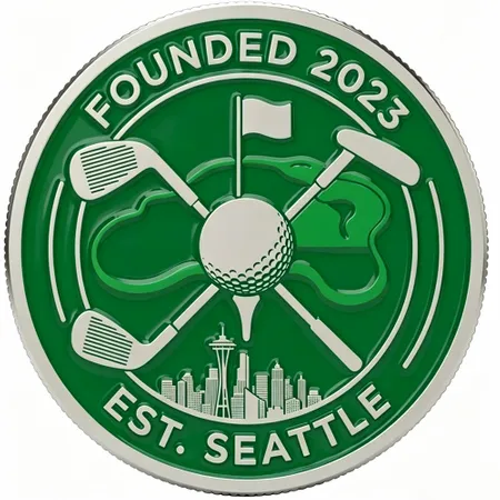 Soft Enamel Golf Ball Markers - Custom Banners Now