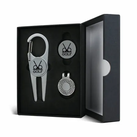 Deluxe Golf Divot Tool Set with Ball Markers - Custom Banners Now