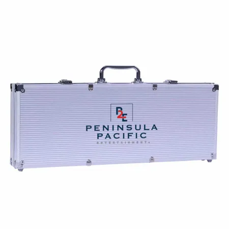500ct Aluminum Poker Chip Cases - Custom Banners Now