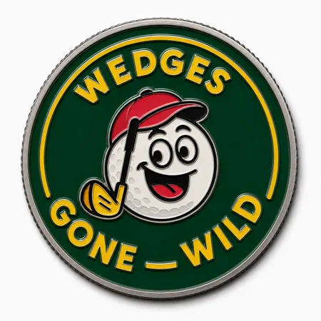 Hard Enamel Golf Ball Markers - Custom Banners Now