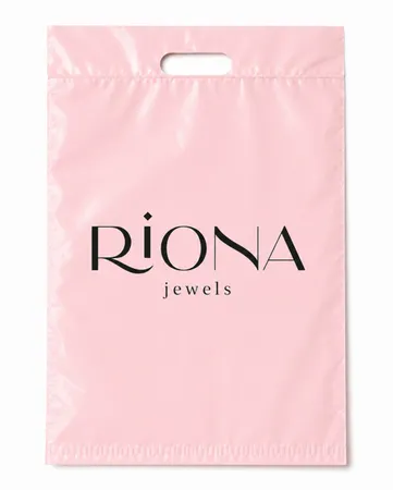 Die Cut Handle Poly Mailers - Custom Banners Now