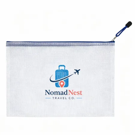 PolyWeave Zippered Document Bags - Custom Banners Now