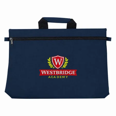 Polyester Zippered Document Bags - Custom Banners Now