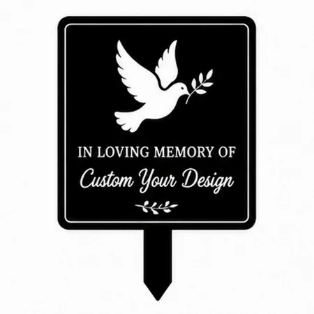 Community Memorial Stakes - Custom Banners Now