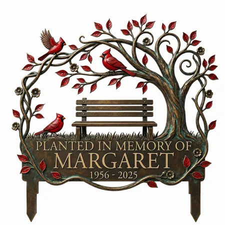 Garden Memorial Stakes - Custom Banners Now