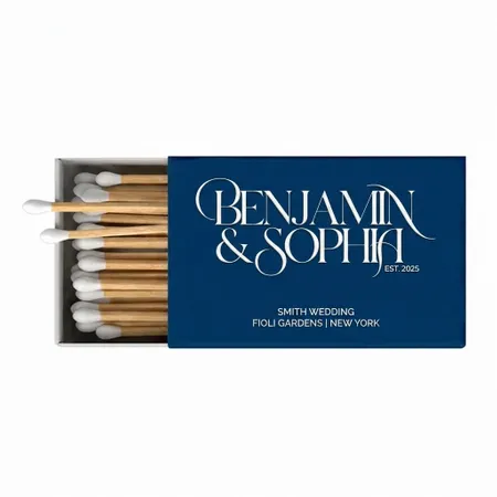 Wedding Favor Matchboxes - Custom Banners Now