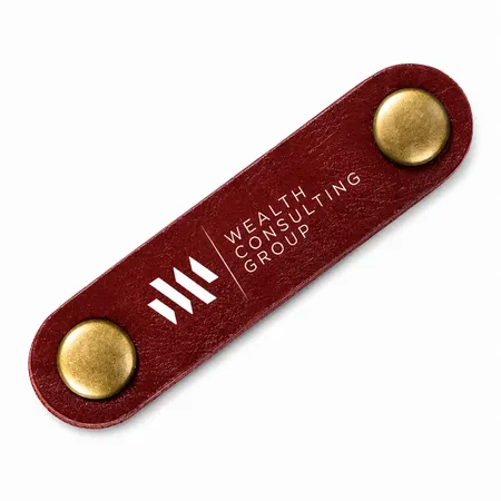 Leather Cable Tie Winders - Custom Banners Now