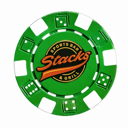 6 Stripe Custom Poker Chips - Custom Banners Now