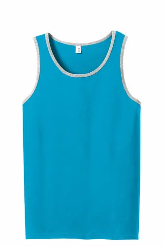 Caribbean Blue/ Heather Grey