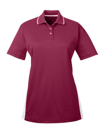 Maroon/ White
