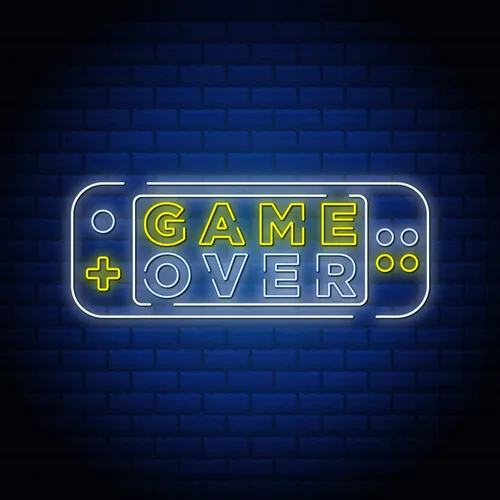 Game Neon Sign - Custom Banners Now