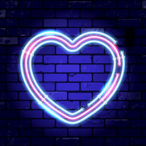 Heart Neon Sign - Custom Banners Now